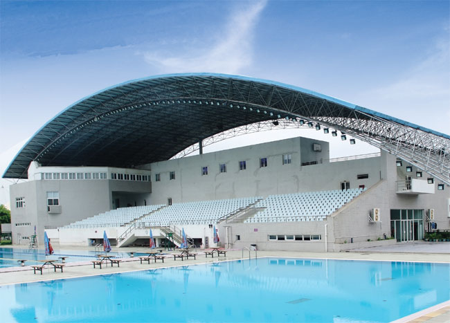 德宏游泳馆网架